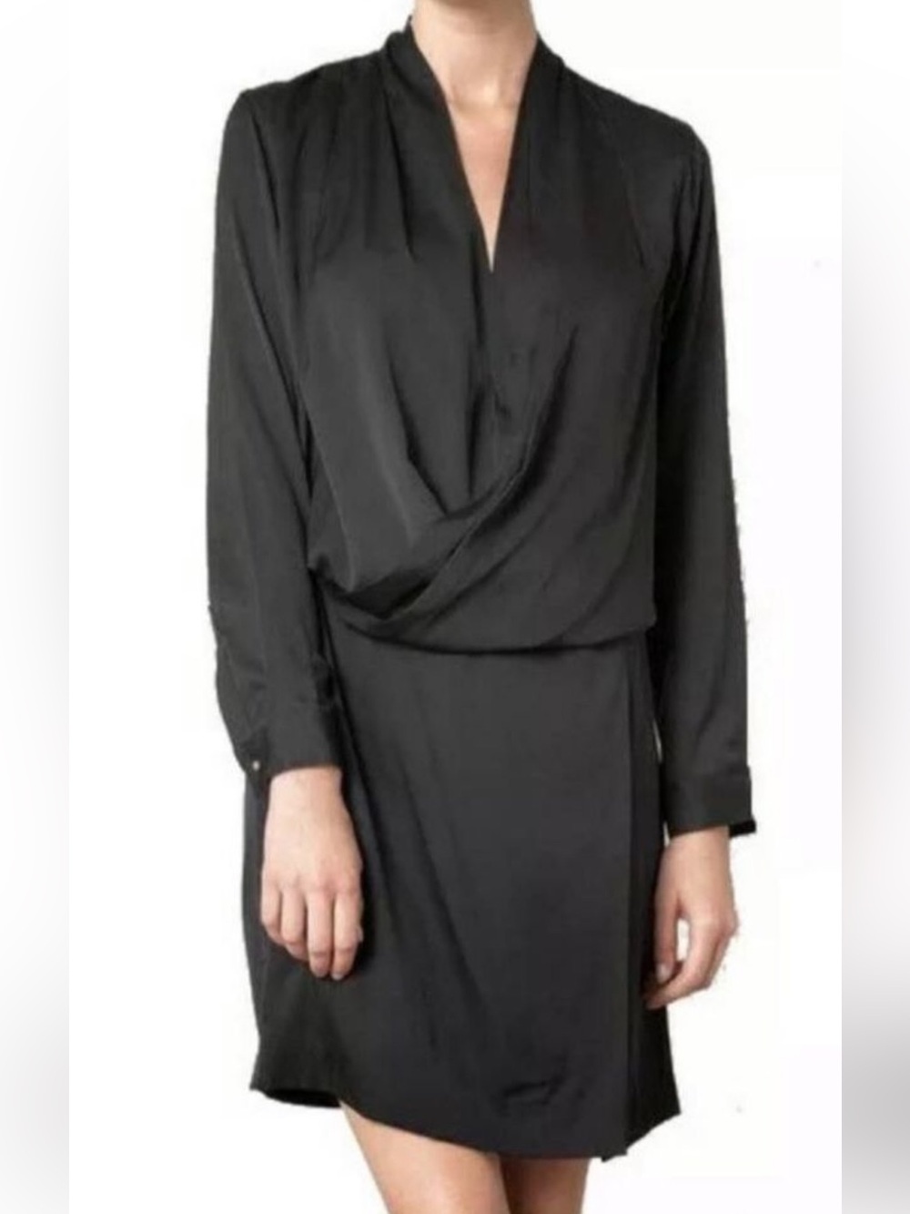 NWT Diane Von Furstenberg Issie Silk Draping Dress